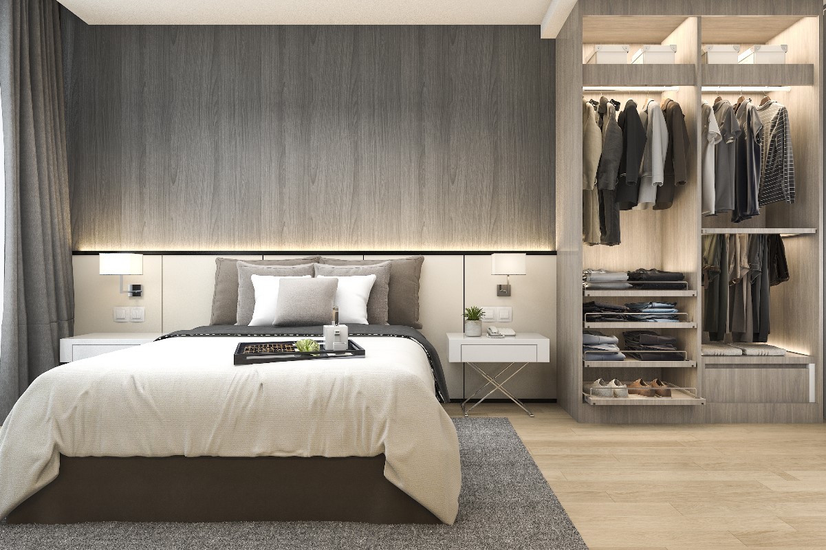 Closet in the bedroom – yes or no?
