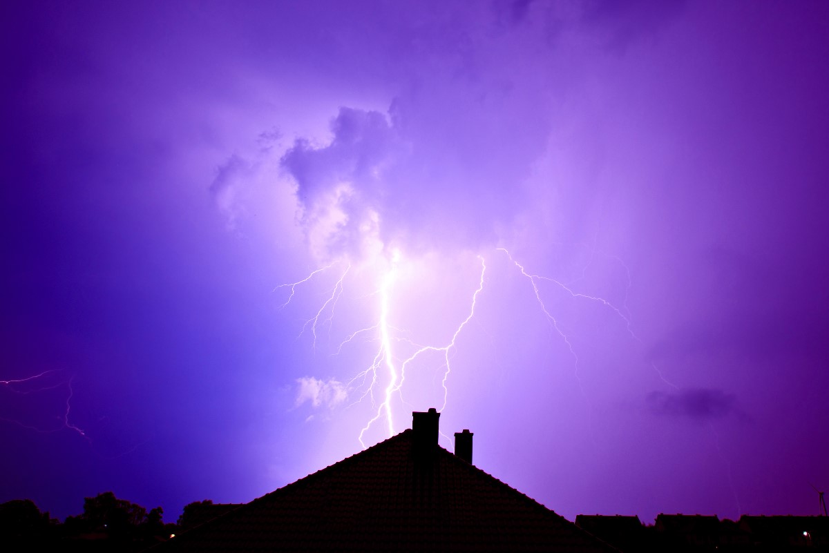 Effective home protection against lightning strikes