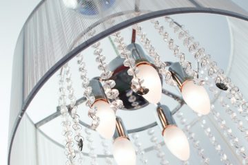 Kryształowe dekoracje w salonie - let it sparkle!