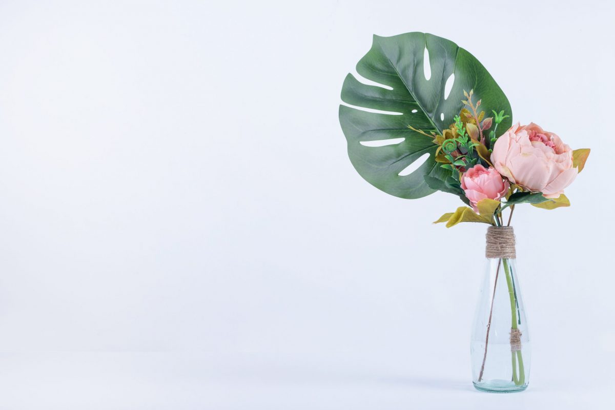 Artificial flowers at home and dried plants – ideal for allergy sufferers