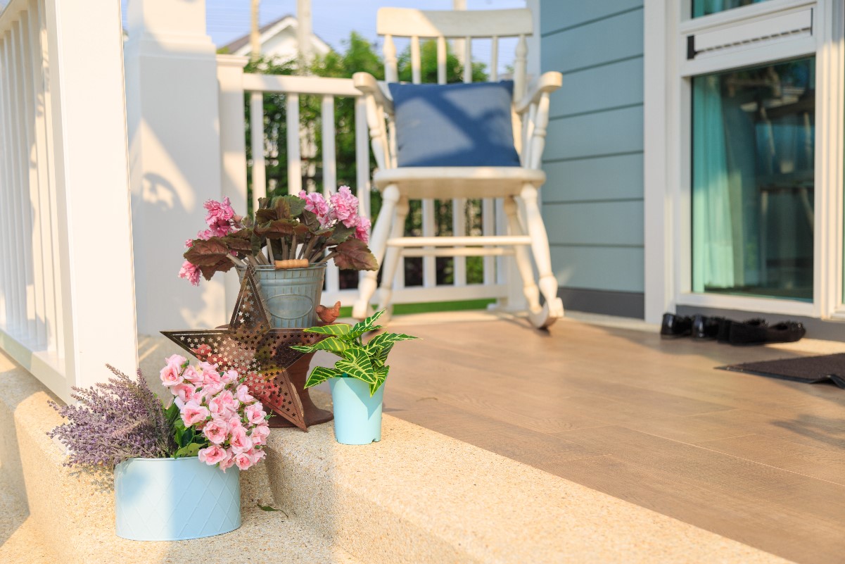 6 ideas for a rustic balcony