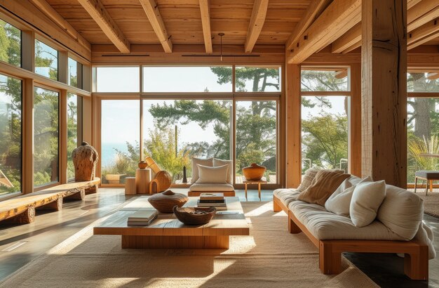 Crafting Sustainable Living Spaces with Timber Construction